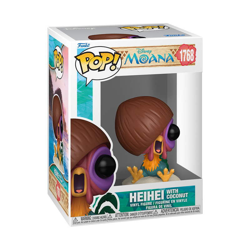 Funko POP! Disney: Moana - Heihei with Coconut Vinyl Figure