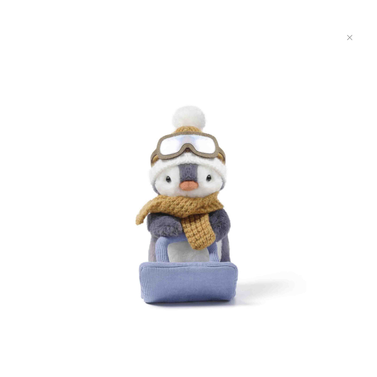 McHugs Sledding Glacier Penguin Plush Toy