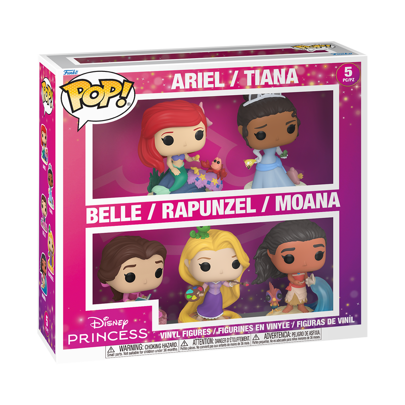 Funko Pop! Disney Princess 5-Pack Vinyl Figure
