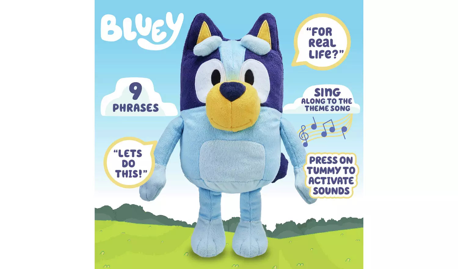 Bluey Series 5 Talking Bluey Plush