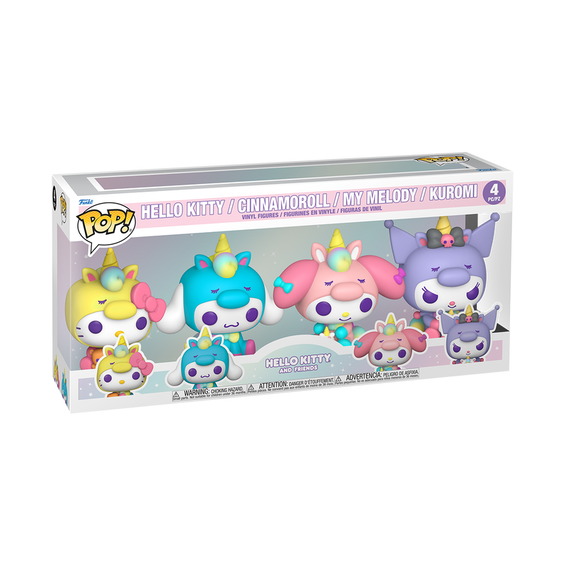 Funko Pop! Sanrio Hello Kitty Vinyl Figure 4 Pack