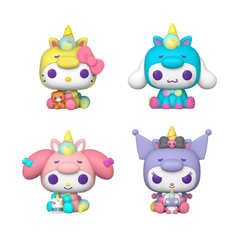 Funko Pop! Sanrio Hello Kitty Vinyl Figure 4 Pack