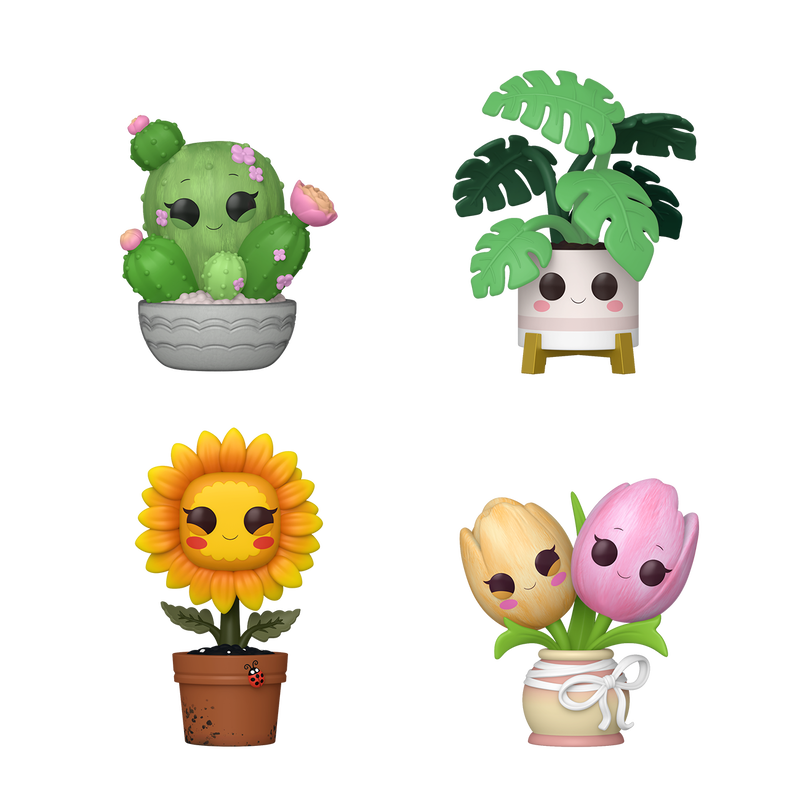 Funko POP! Plants: Flora 4 Pack Vinyl Figure