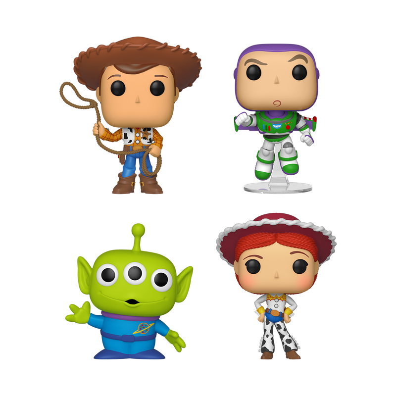 Funko Pop! Disney Pixar Toy Story 4 Vinyl Figure 4 Pack