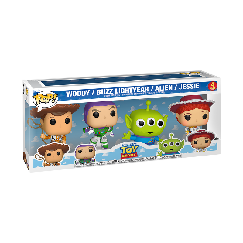 Funko Pop! Disney Pixar Toy Story 4 Vinyl Figure 4 Pack