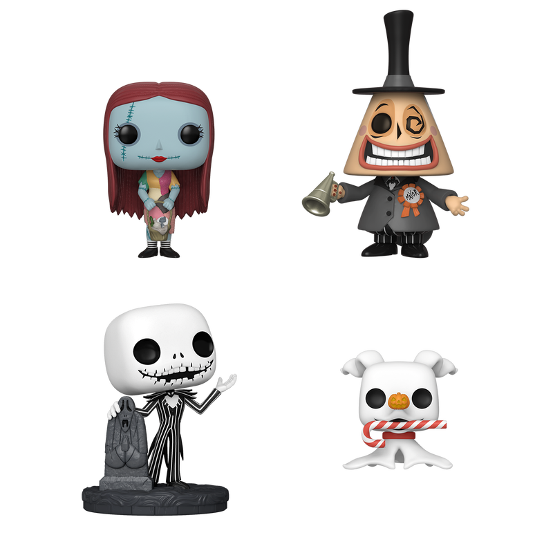 Funko Pop! Disney The Nightmare Before Christmas Vinyl Figure 4 Pack