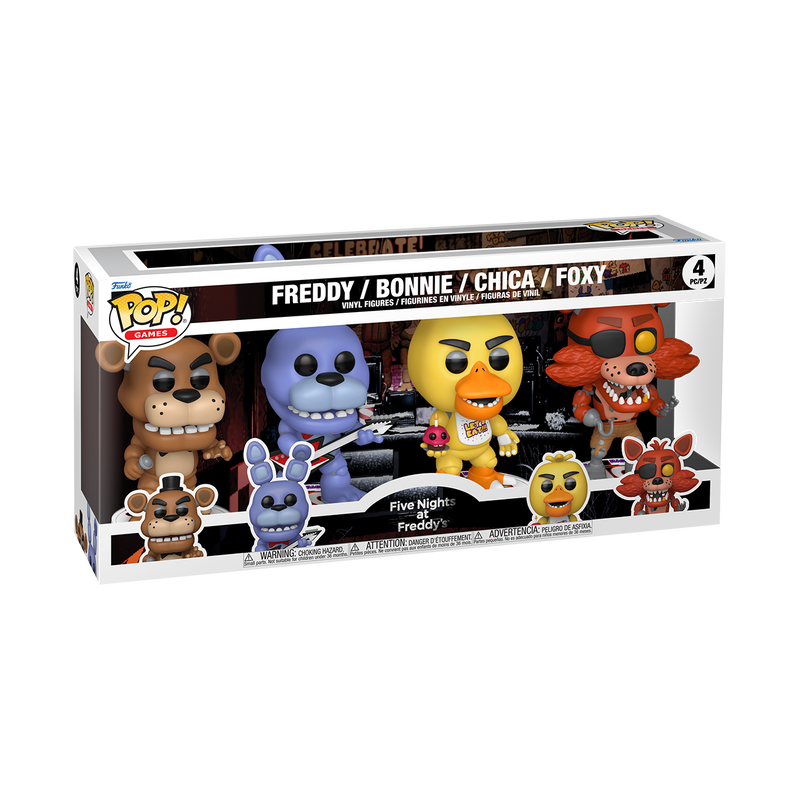 Funko POP! Games: Five Nights At Freddy's 4 Pack Vinyl Figure
