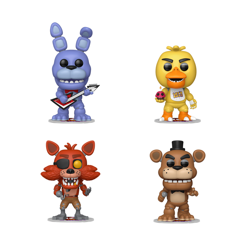 Funko POP! Games: Five Nights At Freddy's 4 Pack Vinyl Figure