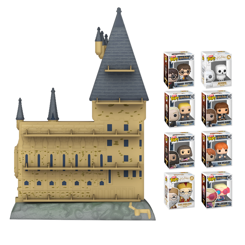 Funko Bitty Pop! Display Hogwarts Castle Bundle