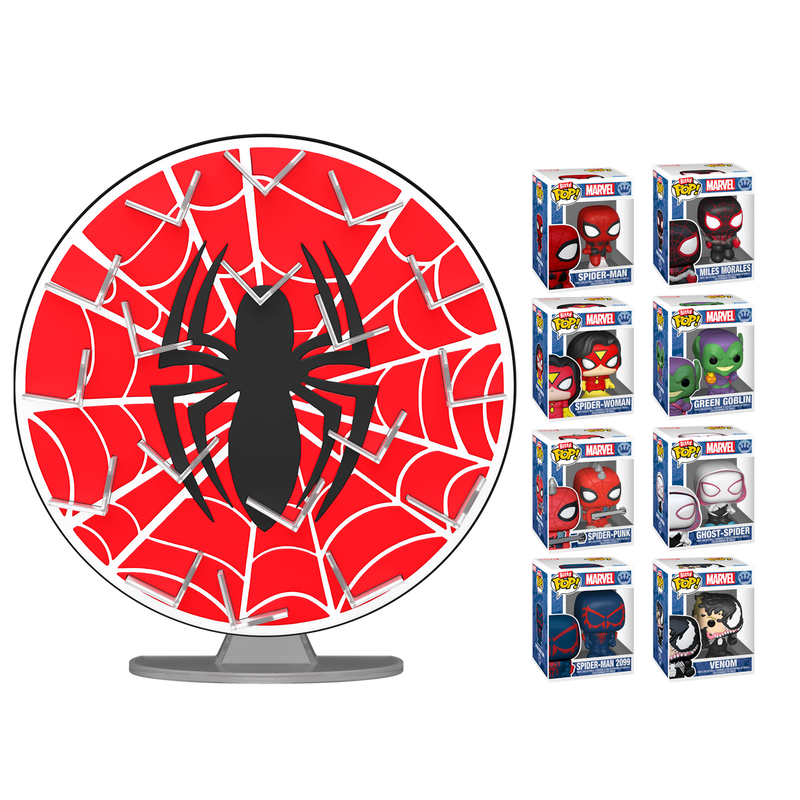 Funko Bitty Pop! Display Spider-Man Web Bundle