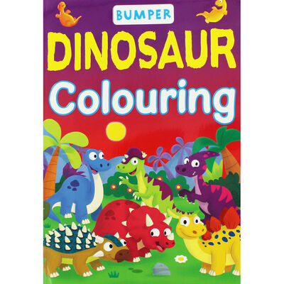 Bumper Dinosaur Colouring Book