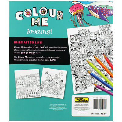Colour Me Amazing Colouring Book