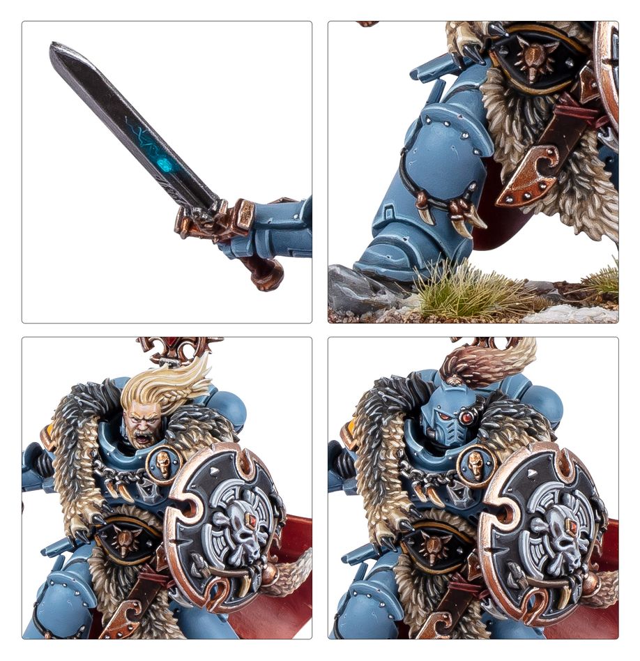 53-31 Space Wolves: Wolf Guard Battle Leader