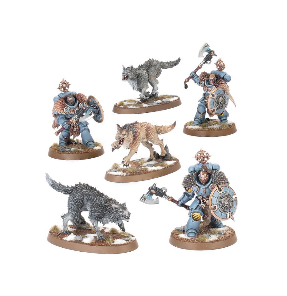 53-29 Space Wolves: Wolf Guard Headtakers