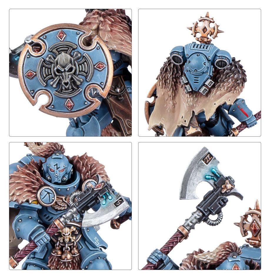 53-29 Space Wolves: Wolf Guard Headtakers