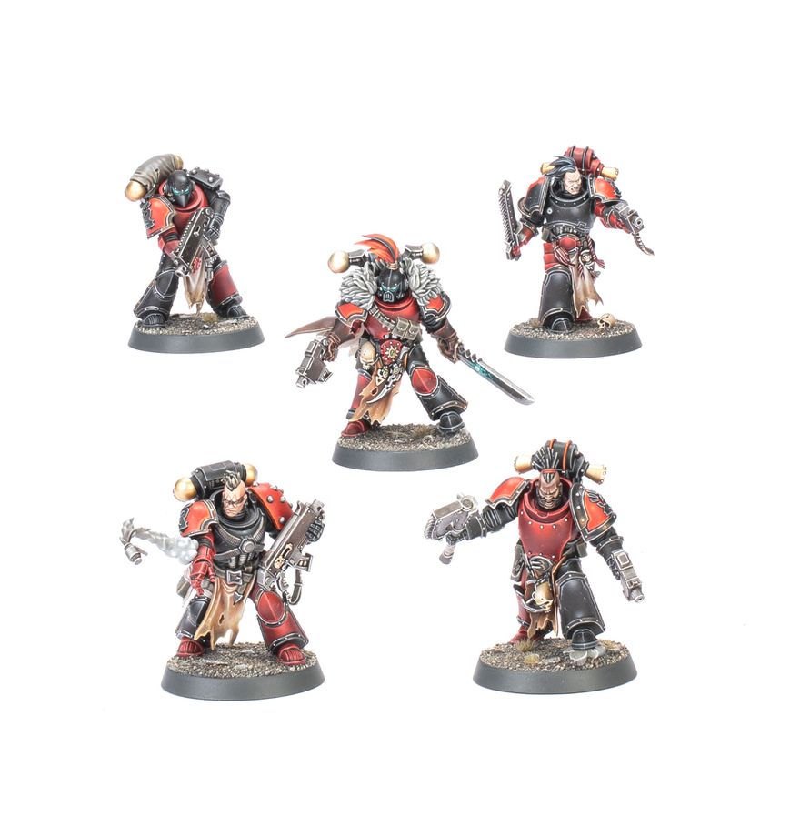 Chaos Space Marines: Red Corsairs Raiders