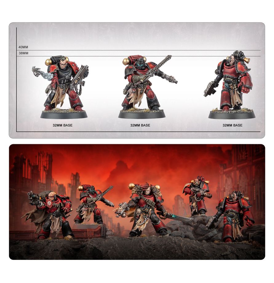 Chaos Space Marines: Red Corsairs Raiders