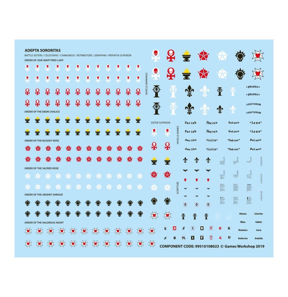 52-20 Adepta Sororitas: Battle Sisters Squad