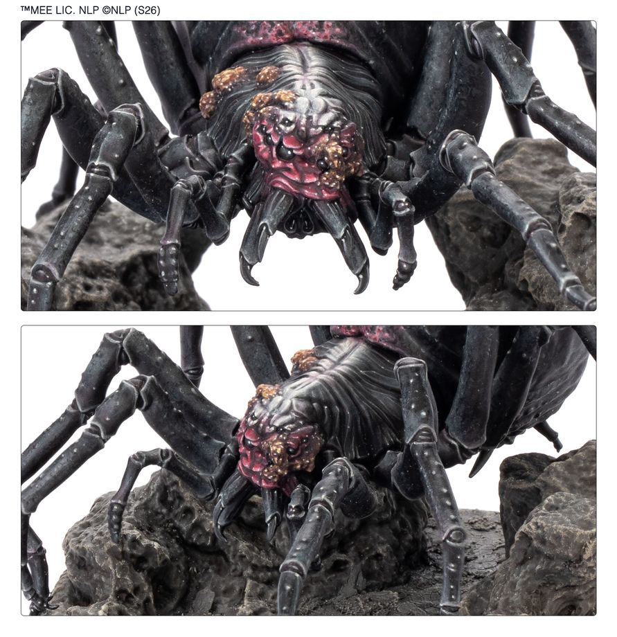 The Path Of Cirith Ungol: Shelob & Gollum