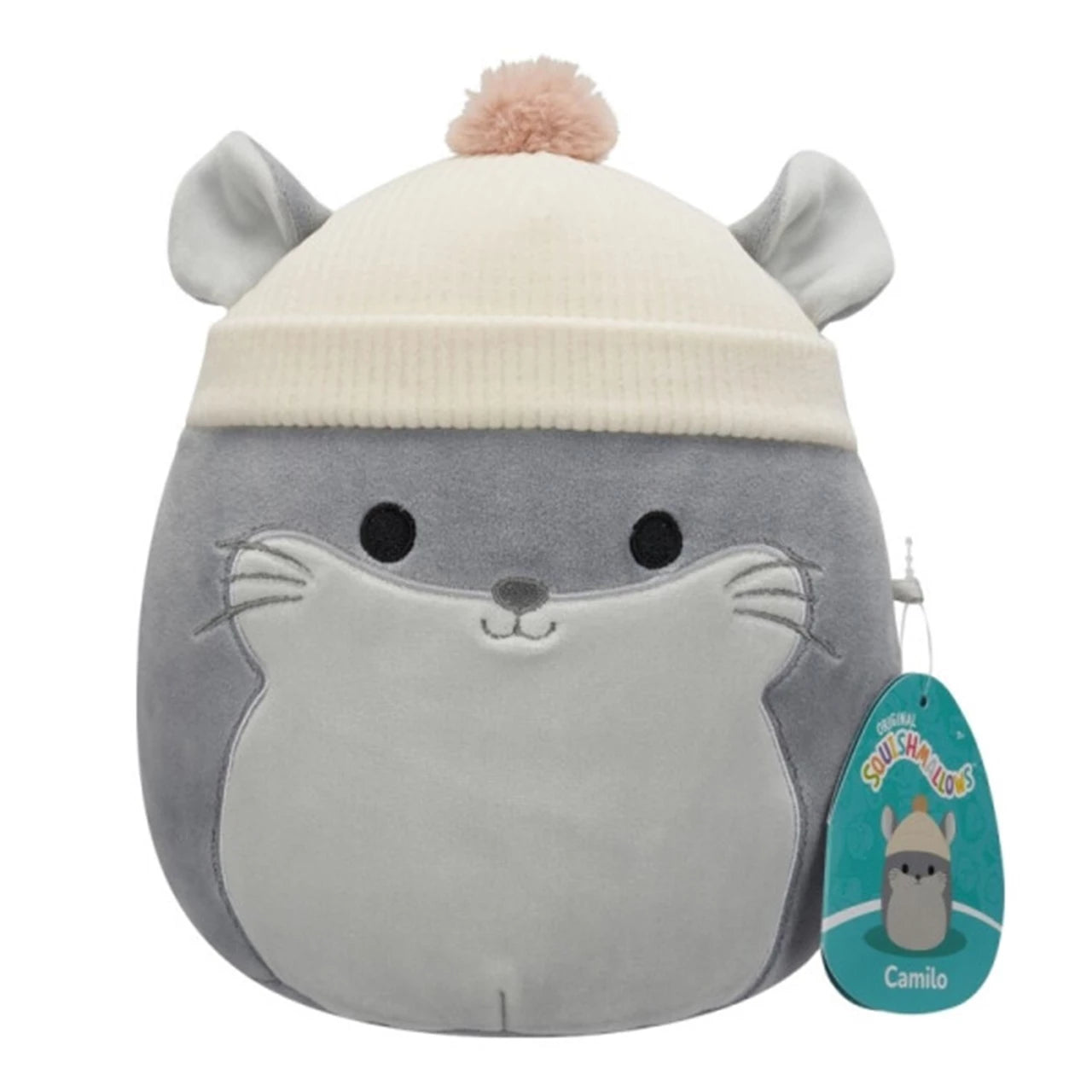7.5 Squishmallows Camilo - Grey Chinchilla