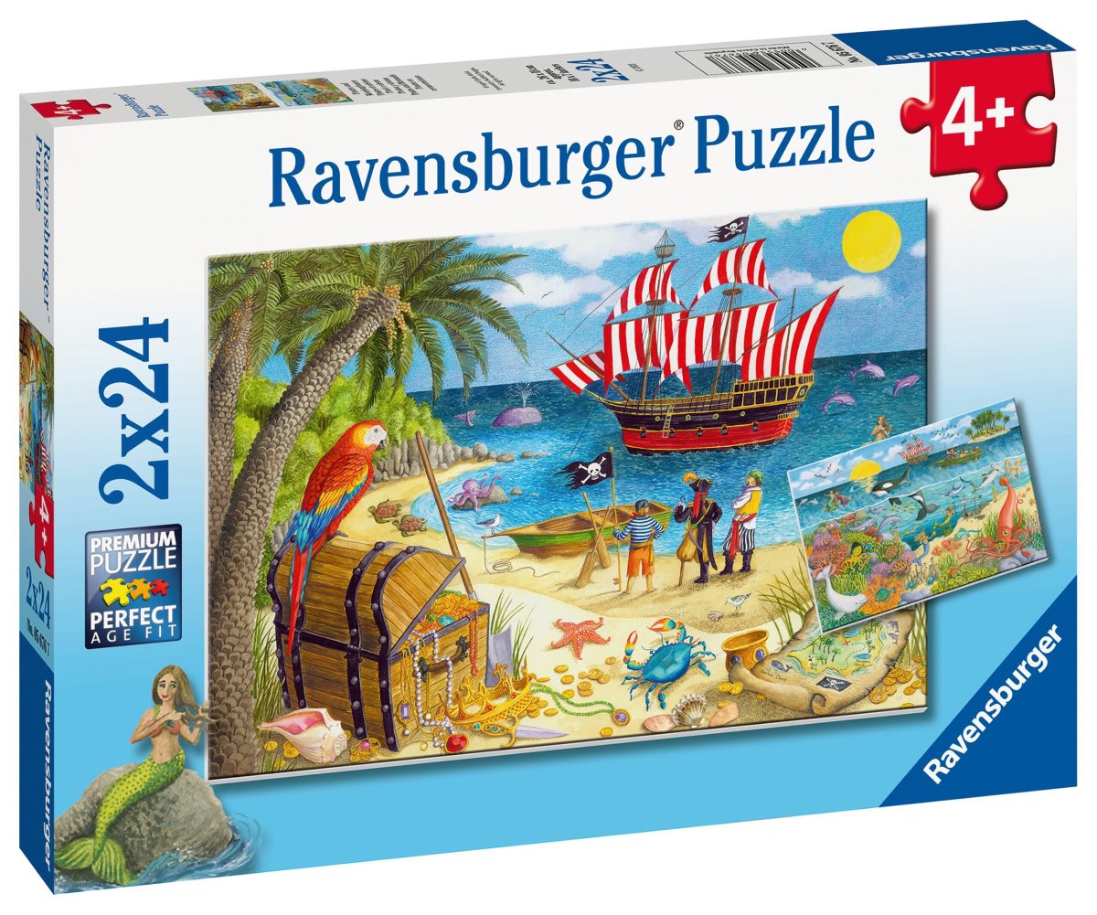 Pirates & Mermaids, 2x 24pc