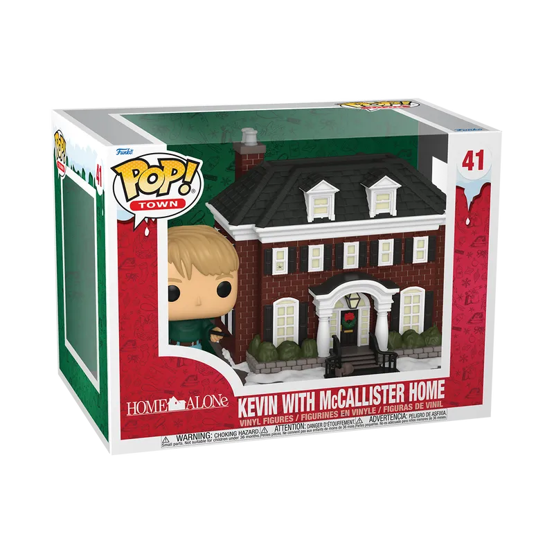 Funko POP! Town: Home Alone - Kevin With Home