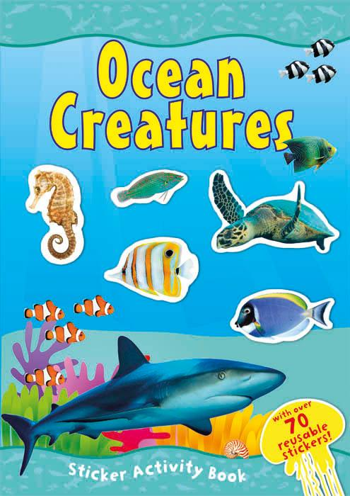 Amazing World Ocean Creatures Sticker Book
