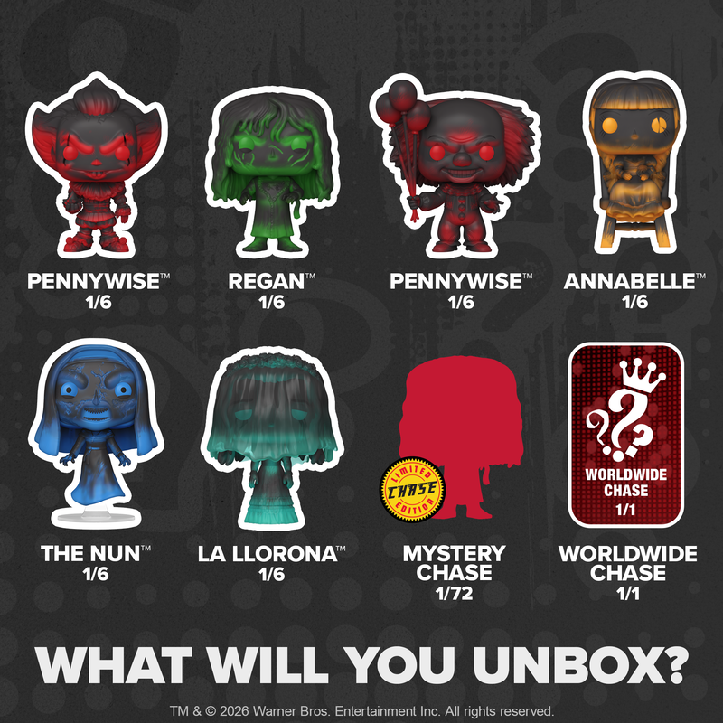 Funko Mystery Warner Bros. Horror Collectible Figure Blind Box