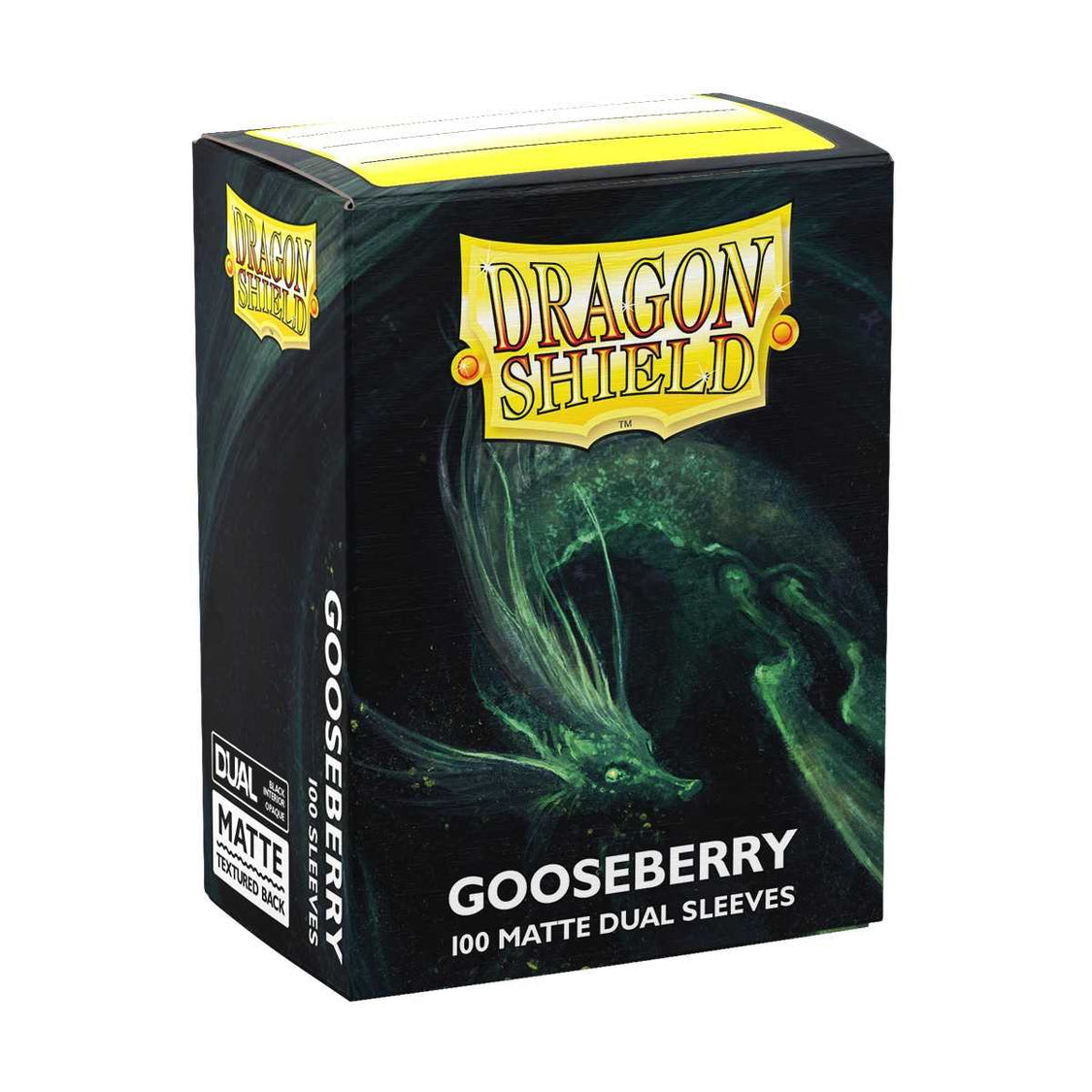 Dragon Shield Dual Matte Standard Sleeves 100pk - Gooseberry