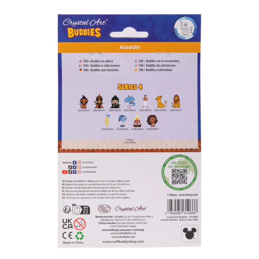 Aladdin, Crystal Art Buddy