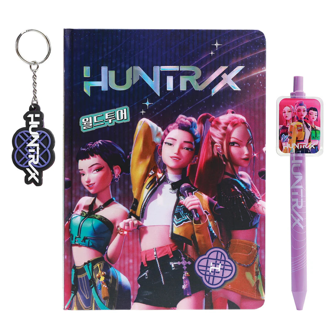 K-Pop Demon Hunter Notebook Gift Set – Huntr X