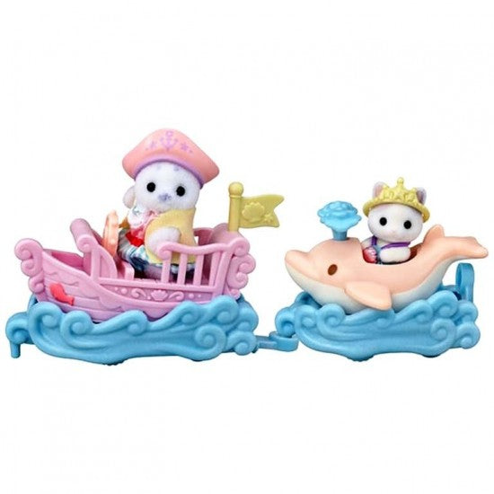 Sylvanian Families Amusement Park Ride Set - Ride the Waves