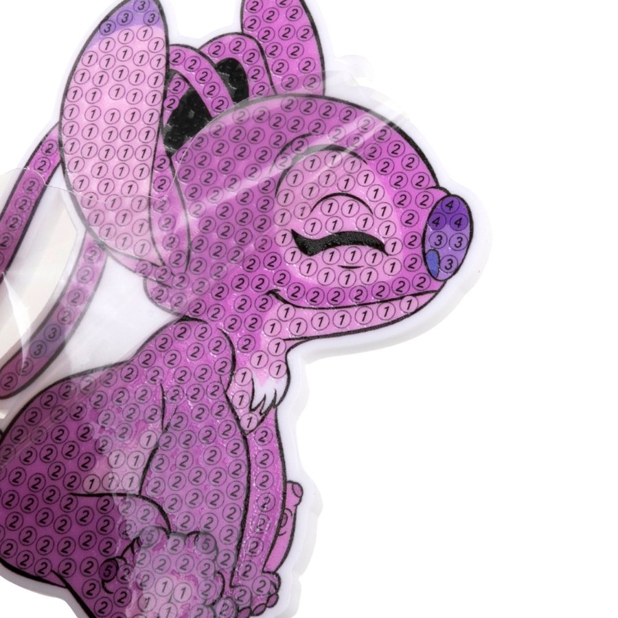 Angel Crystal Art Bag Charm