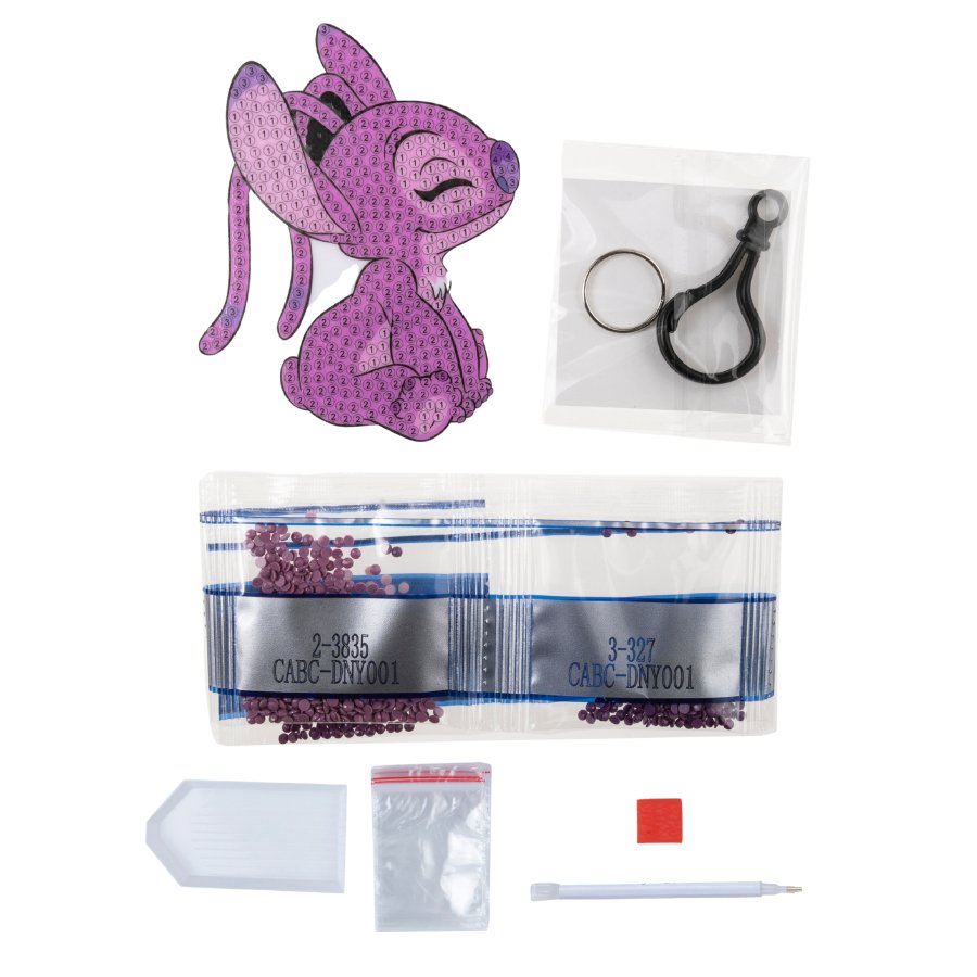 Angel Crystal Art Bag Charm