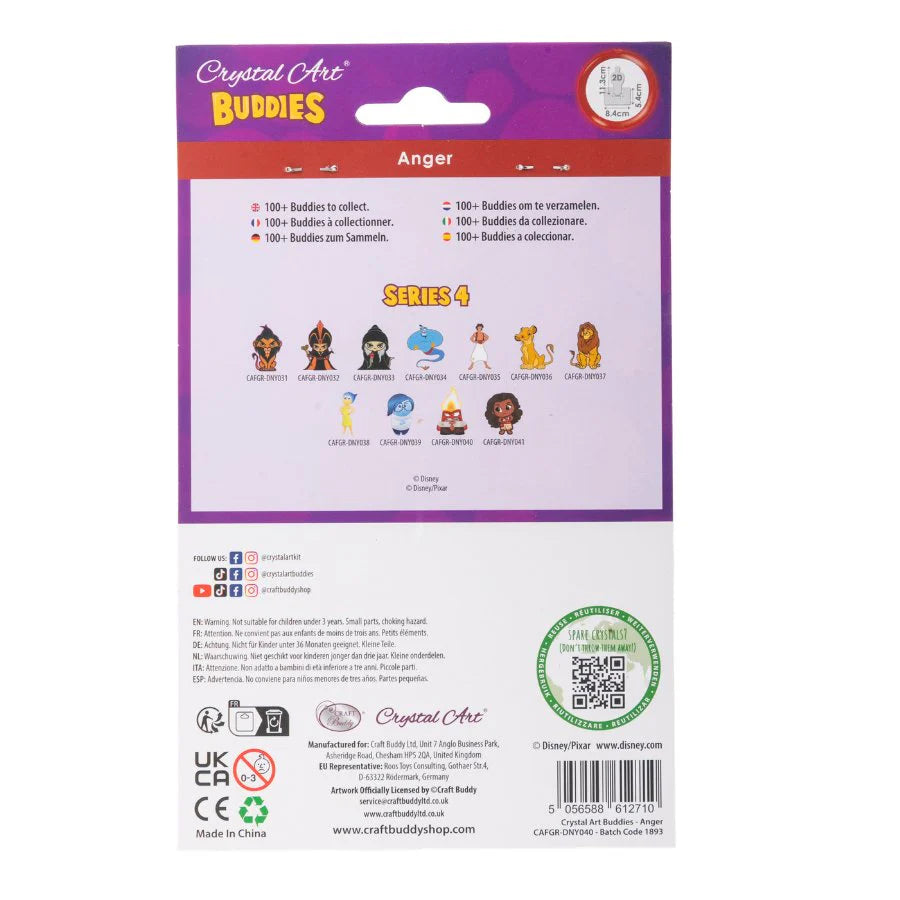 Anger, Crystal Art Buddy
