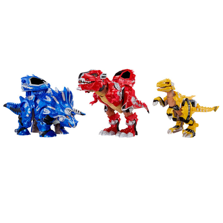 Armorsaurs Armor-Up Triceratops Cobalt Dinosaur Figure