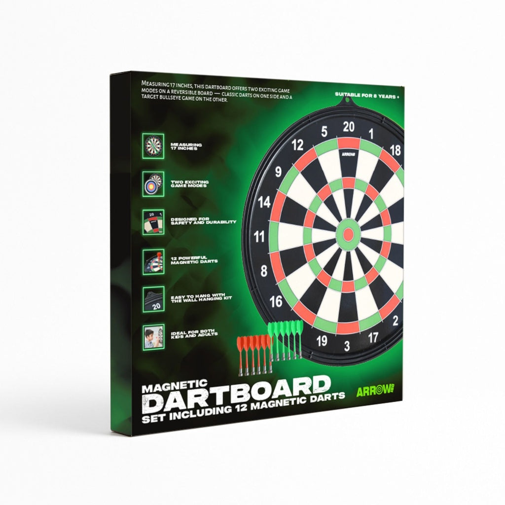 Arrow180 Magnetic Dartboard Game Set