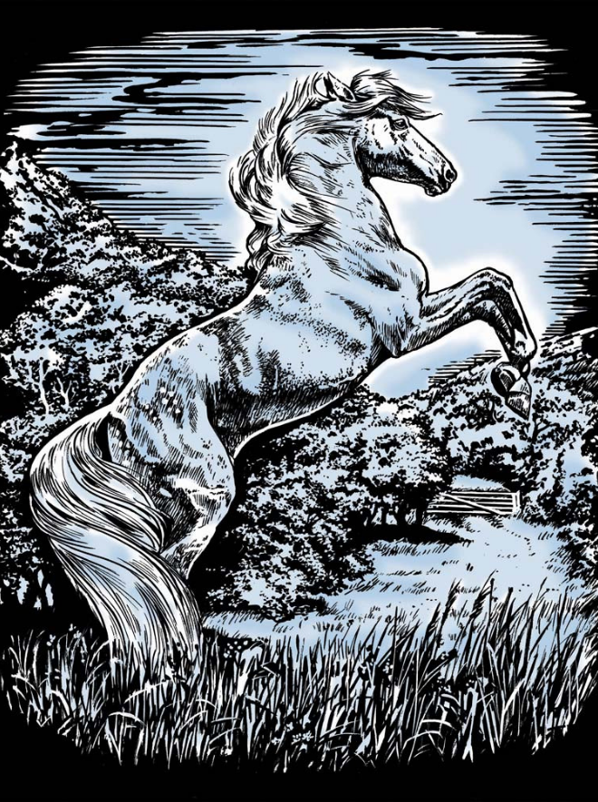 Artfoil Silver Stallion
