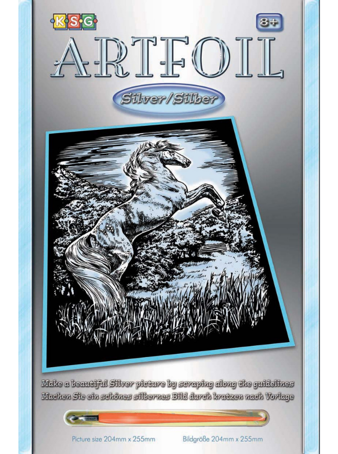 Artfoil Silver Stallion