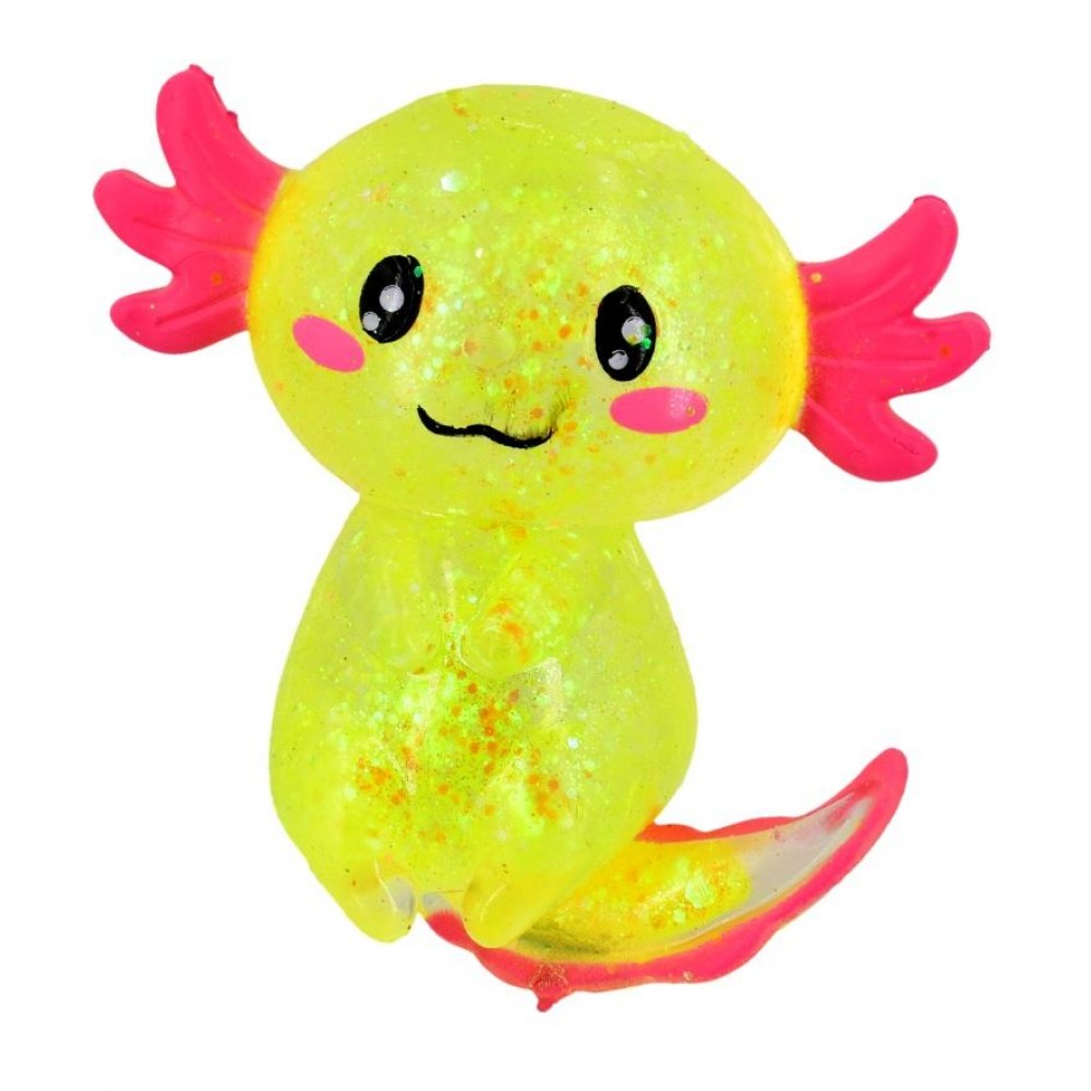 Axolotl Glitter Squishies