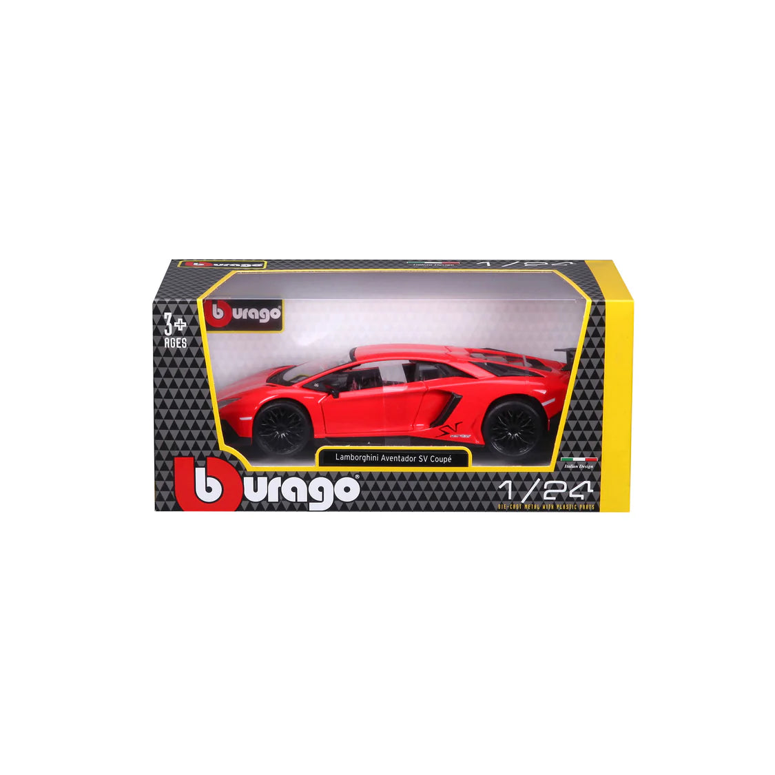 Burago Lamborghini Anventador Sv Coupe 1:24 Diecast Model Car