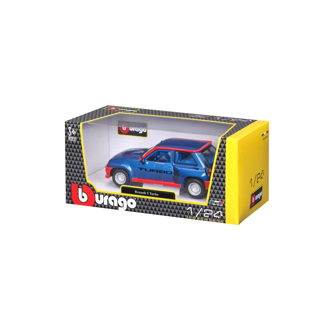 Burago Renault 5 Turbo 1982 1:24 Diecast Model Car