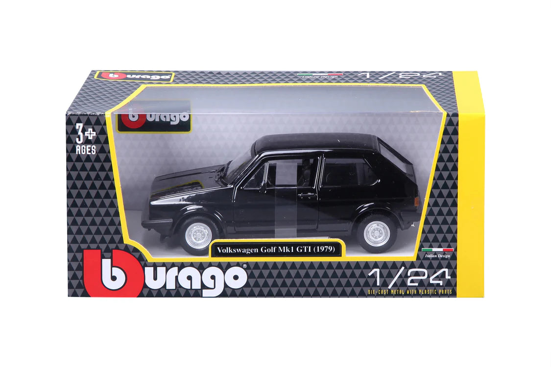 Burago Vw Volkswagen Golf Mk1 Gti 1979 1:24 Diecast Model Car