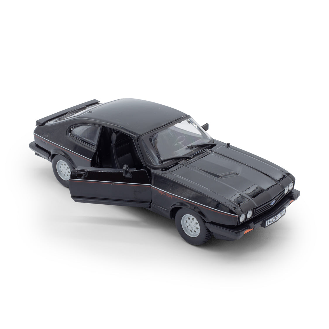 Ford Capri Black 1982 1:24 Diecast Model Car