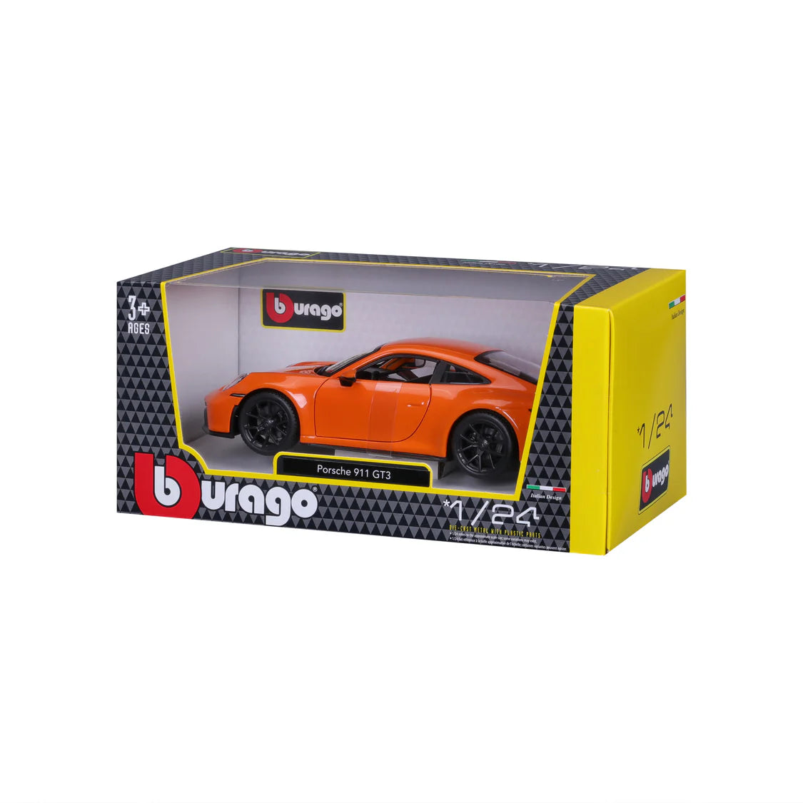 Burago Porsche 911 Gt3 2021 1:24 Diecast Model Car