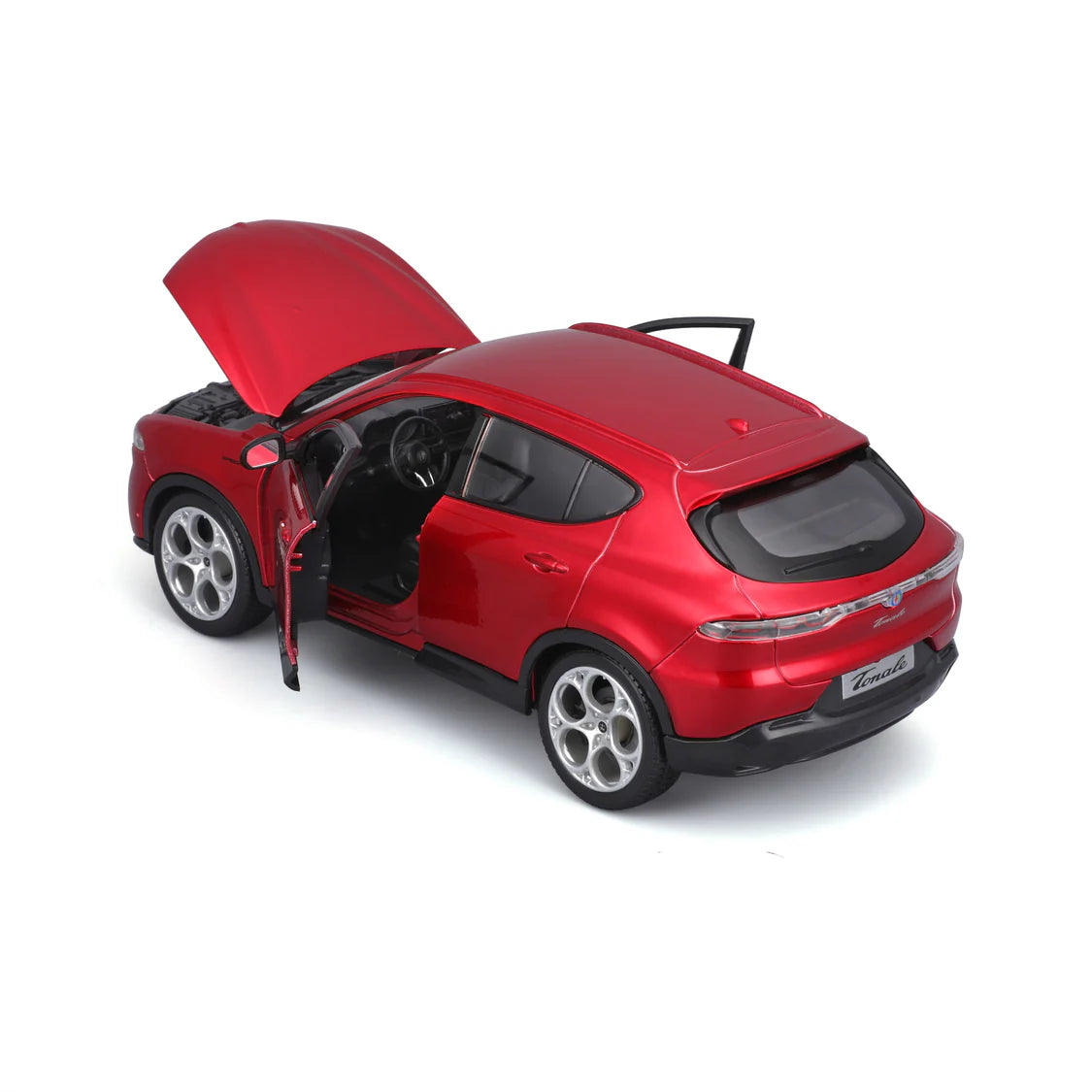 Burago Alfa Romeo Tonale Red 1:24 Diecast Model Car