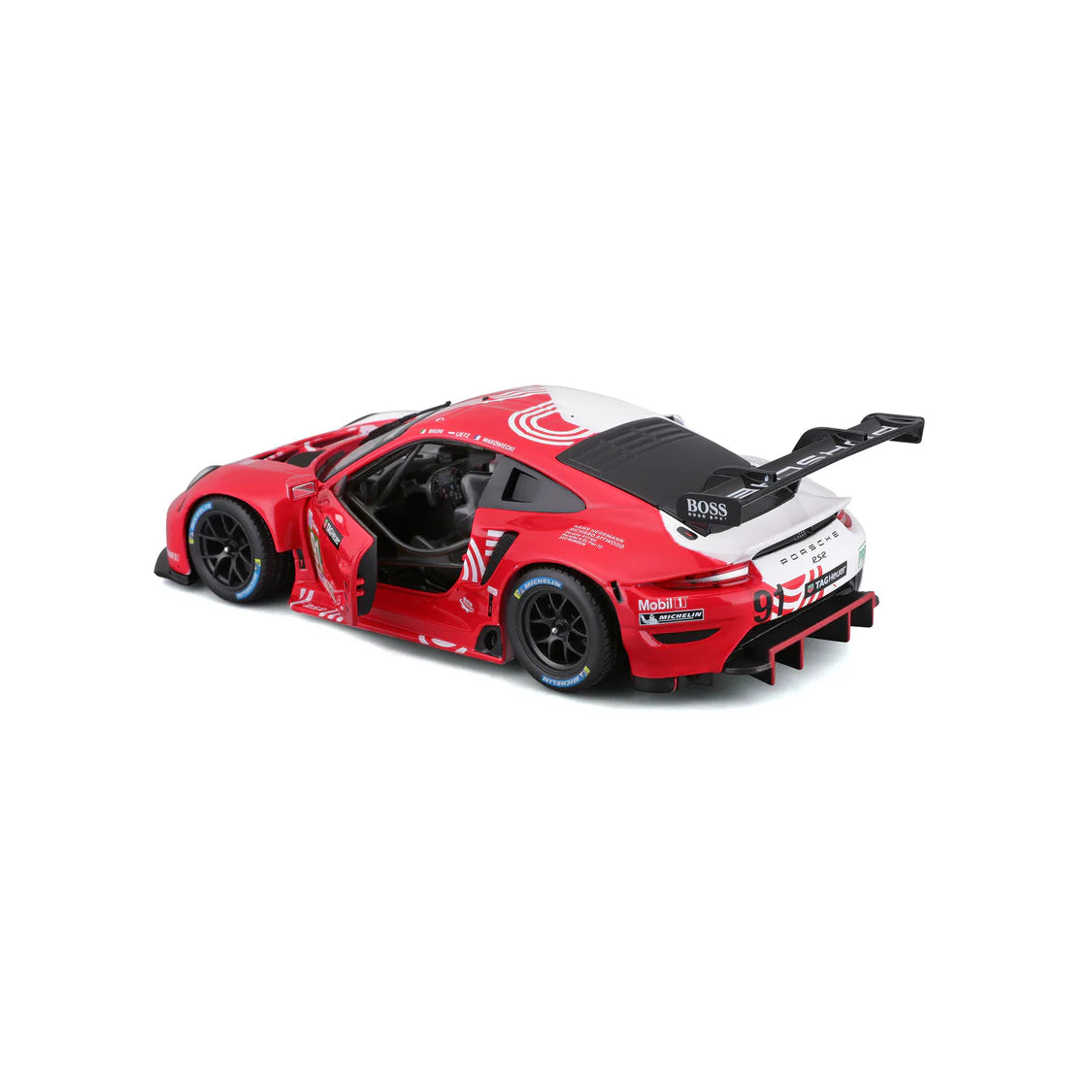 Burago Porsche 911 Rsr Lemans Gt Team 2020 #91 1:24 Diecast Model Car
