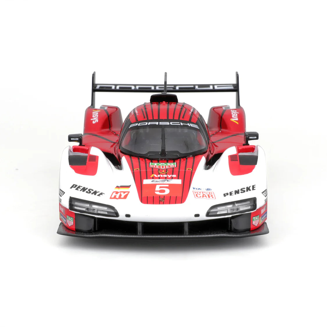 Burago Porsche 963 #5 Penske Motorsport 2024 1:24 Diecast Model Car