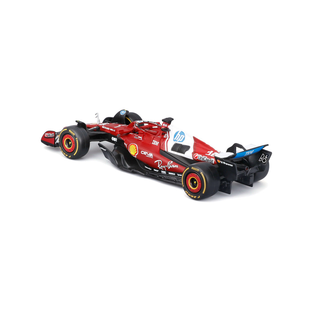 F1 Ferrari Sf-25 2025 Leclerc 1:43 Diecast Model Car