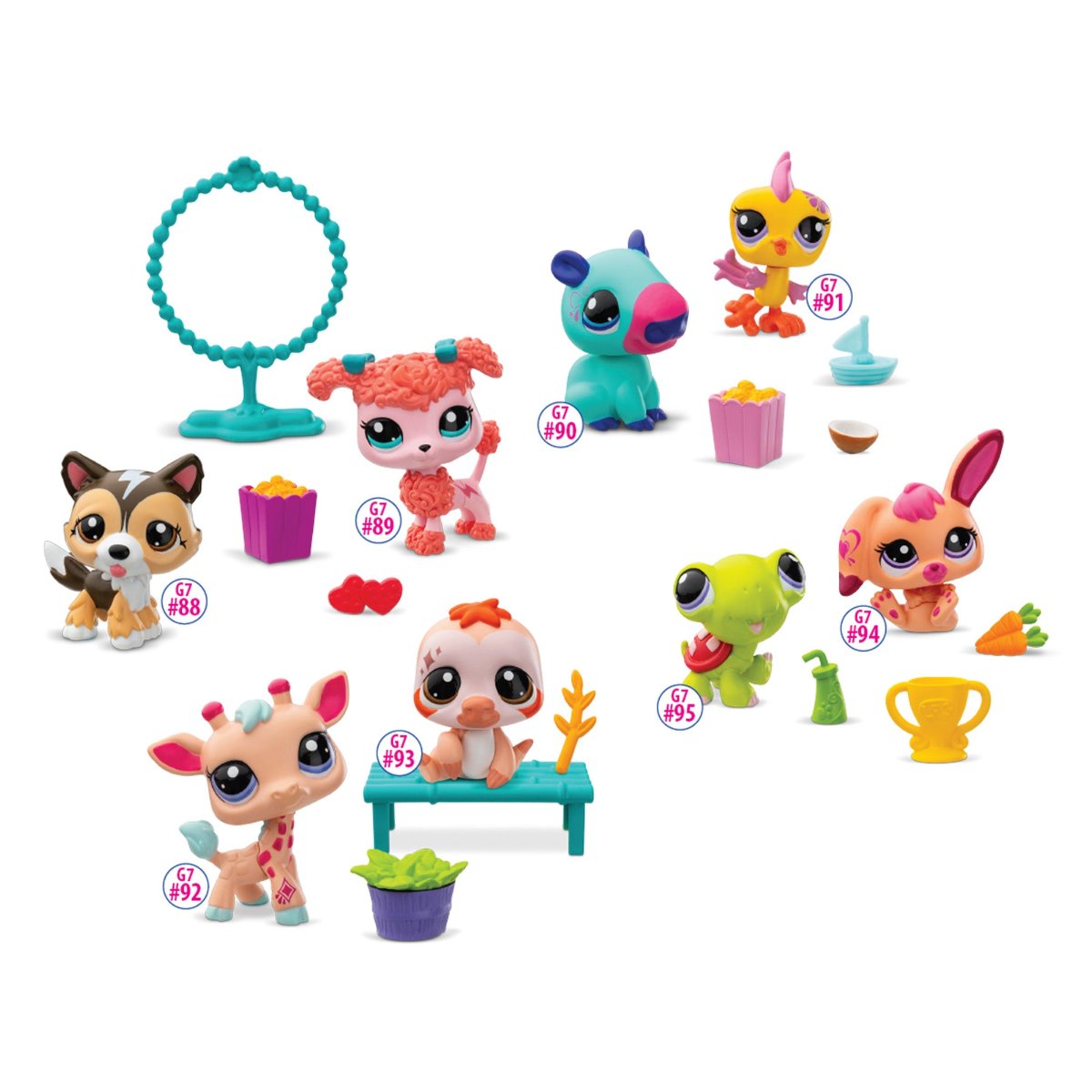 Littlest Pet Shop pet pairs 2 pack